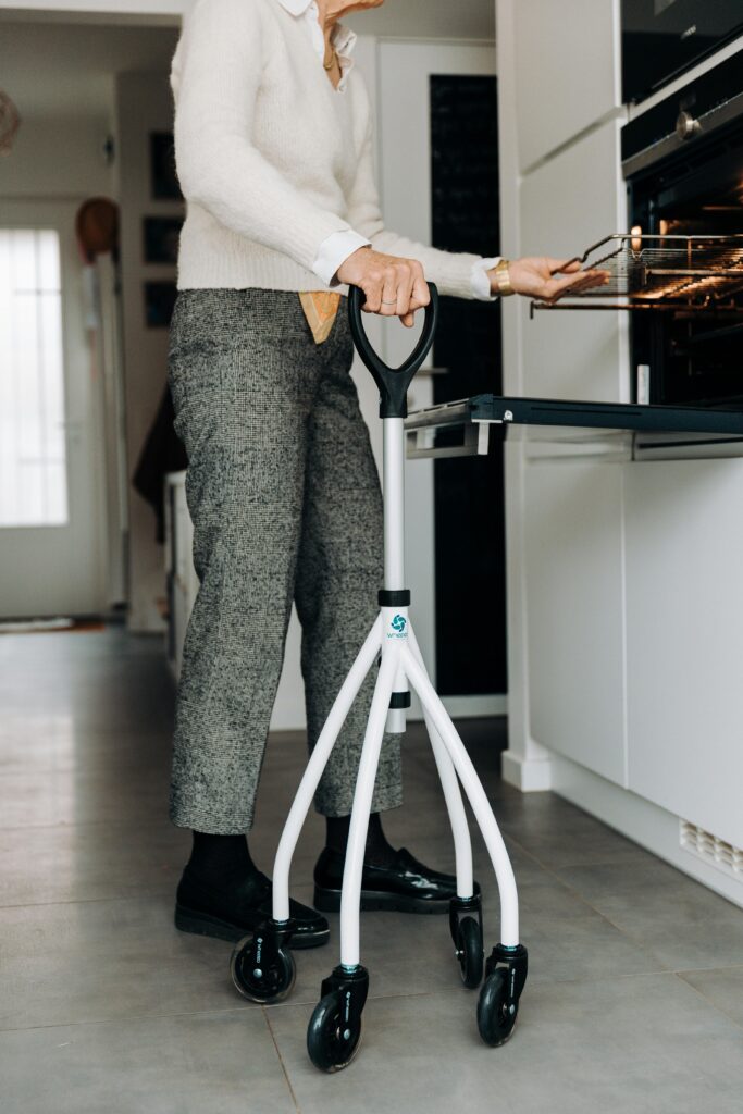 health equipment advertisement and mobility professional mass support